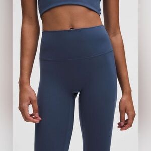 lululemon athletica Navy Blue High-Rise Leggings